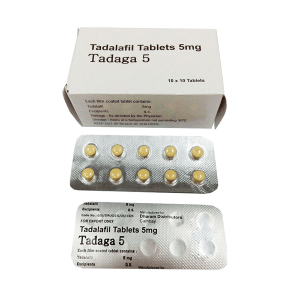Tadaga 5 Mg (Tadalafil)